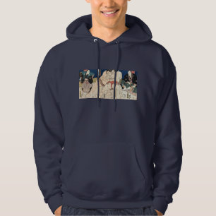 相 撲, 国 Smou worsteling, Kunisada Hoodie
