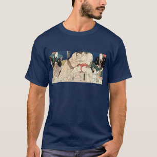 相 撲, 国 Smou worsteling, Kunisada T-shirt