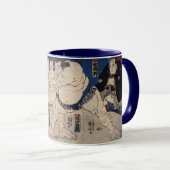 相 撲, 国 Sumo Wrestling, Kuniyoshi, Ukiyo-e Mok (Voorkant rechts)