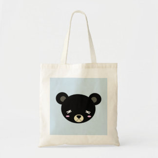 眠いクマ　-　かわいいトートバッグ TOTE BAG