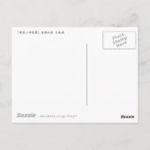 神奈川沖浪裏, 北斎 BRIEFKAART (Achterkant)