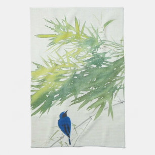 竹 青 鳥, 栖 Bamboe en Blauwe vogel, Seihō, Japanse ku Theedoek
