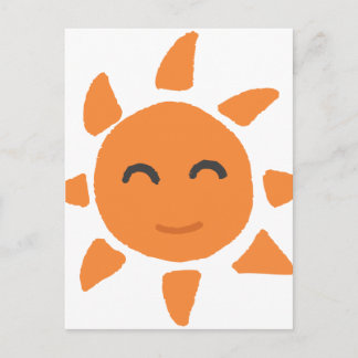 笑 顔 太 陽 BRIEFKAART