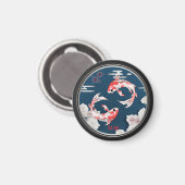 美しい錦鯉の和風♡ MAGNEET (Voorkant / Achterkant)