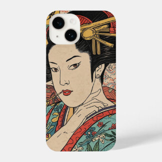 美人画・アバンギャルド江戸絵巻 iPhone 14 HOESJE