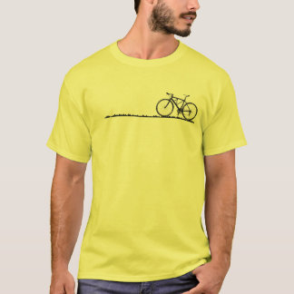 自転車でみちくさ T-SHIRT