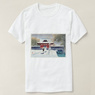 芝 公 の 雪, sneeuw op Shiba Park, Tokyo, Hasui Kawase T-shirt