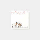 花とかわいい子ヤギ♡ POST-IT® NOTES (Voorkant)