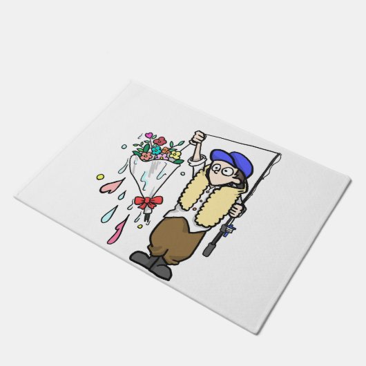 花束釣れた DEURMAT (Schuin)