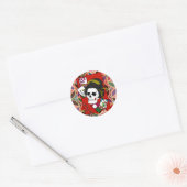 花魁(oiran) ronde sticker (Envelop)