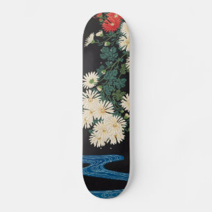 菊 に 水, 古 Chrysanthemums & Stream, Koson, Ukiyo-e Skateboard