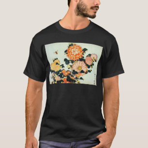 菊 蜂, 北 Chrysanthemum en Bee, Hokusai T-shirt
