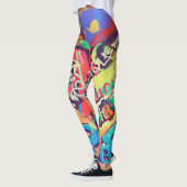 落 き り GRAFITTI (Rakugaki) Leggings (Links)