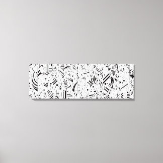 葉っぱと猫。 CANVAS AFDRUK