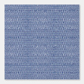 藍色の波小紋 BEHANG (Voorkant)