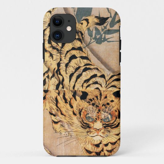 虎 図, 国 芳 Tiger, Kuniyoshi Case-Mate iPhone Case (Achterkant)