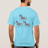 虹の馬 T-SHIRT (Achterkant)