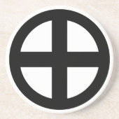 轡 ZANDSTEEN ONDERZETTER (Voorkant)