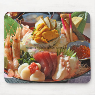 道の駅くじ　名物　海女丼のマウスパッド MUISMAT