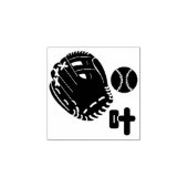 野球スタンプ 	RUBBERSTEMPEL (Afrduk)