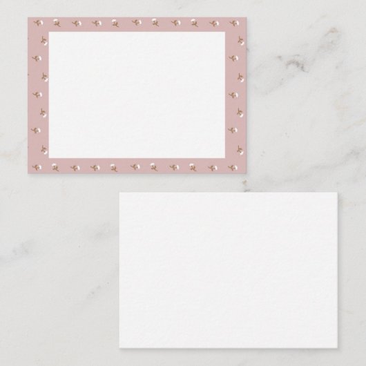 野 ば ら(ピ ク) 名 VISITEKAARTJE (Voorkant / Achterkant)