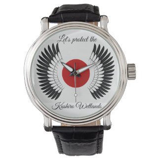 釧路湿原を守ろう! チャリティ・メンズウォッチ（Charity Watch） Horloge