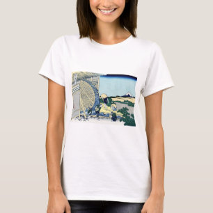 隠 の 車, 北 Uitzicht Mt. Fuji uit Onden, Hokusai, 田   T-shirt