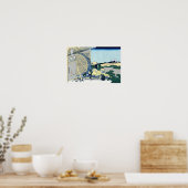 隠 田 水 車, 北 斎 POSTER (Keuken)