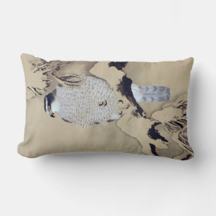 雪 図, 柴 田 Shibatk in de sneeuw Zeshin Kussen