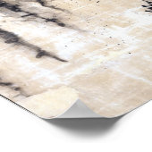 雲 龍 図, 曾 我 白 Dragon met Cloud, Sumi-e Poster (Hoek)