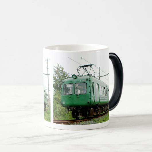 青ガエル、デハ5100形、日本の電車 MAGISCHE MOK (Voorkant rechts)