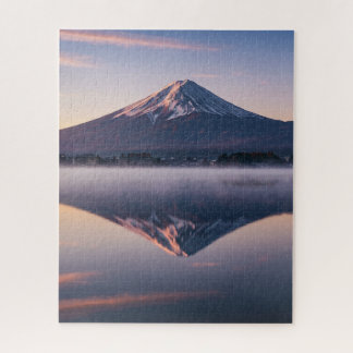 静寂の富士山 - 湖面に映る幻想的な風景 LEGPUZZEL