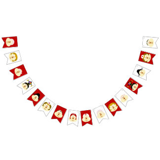 鮑鮑 Bunting Swallowtail Vlaggen Vlaggetjes