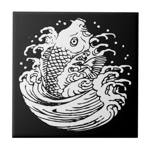 鯉に水 TEGELTJE (Voorkant)