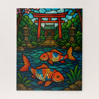 鯉の泳ぐ池 LEGPUZZEL