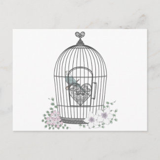 鳥 か ご BRIEFKAART