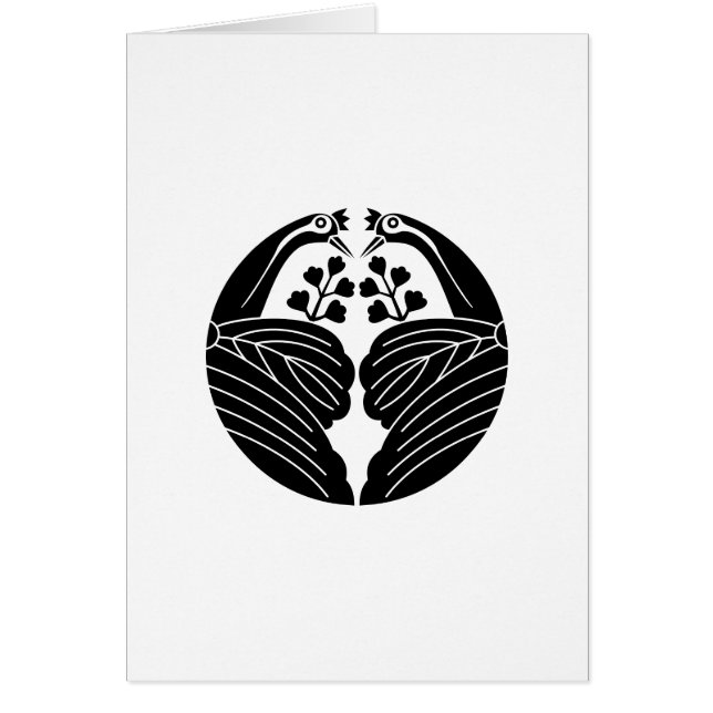 鶴 割 り 桐 (Devant)