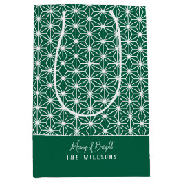 麻の葉 | ASANOHA Japans Kimono patroon Xmas gift Me Medium Cadeauzakje