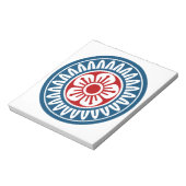 麻雀牌 1筒 イーピン_ロゴのみ-01 NOTITIEBLOK (Gedraaid)