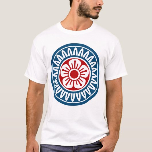 麻雀牌 1筒 イーピン_ロゴのみ-01 T-SHIRT (Voorkant)
