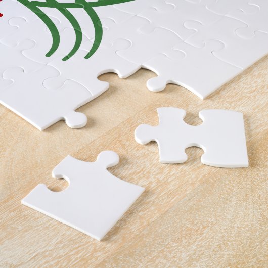 麻雀牌 1索 イーソウロゴのみ-01 LEGPUZZEL (Zijkant)