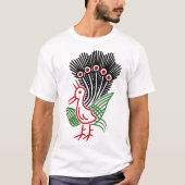 麻雀牌 1索 イーソウロゴのみ-01 T-SHIRT (Voorkant)