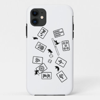 麻雀猫 mahjong cat iPhone 11 hoesje