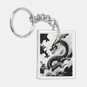 龍の神聖な力 SLEUTELHANGER (Voorkant Links)