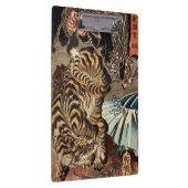 龍 虎, 国 Tiger & Dragon, Kuniyoshi, Ukiyo-e Klembord (Rechts)