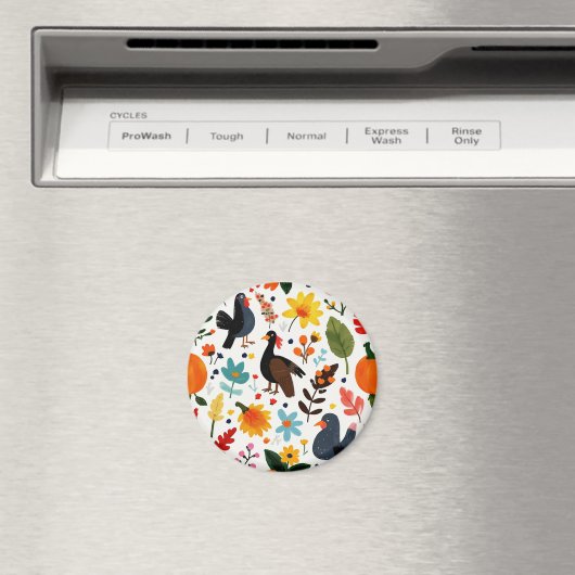 귀여운 칠면조 마그 넷 MAGNEET (Insitu (Vaatwasser))