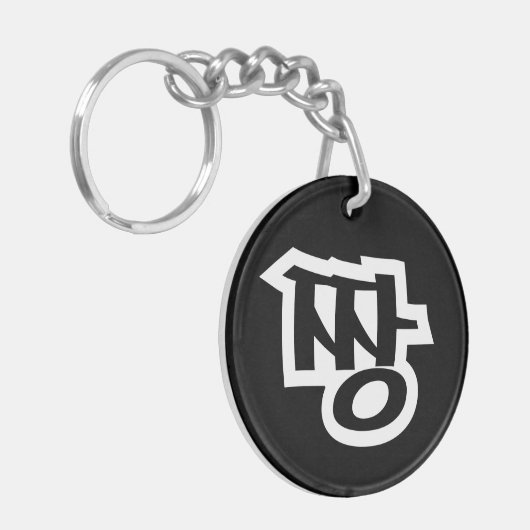 짱 JANG - De BEST ~ Korean Slang Hangul Language Sleutelhanger (Voorkant Links)