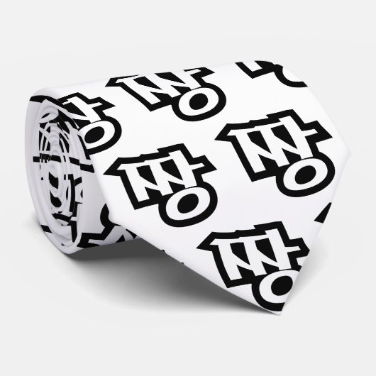 짱 JANG - De BEST ~ Korean Slang Hangul Language Stropdas (Opgerold)