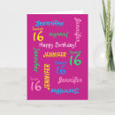 Recherche de sweet 16 vœux cartes Heureux