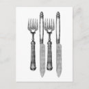 Recherche de fourchettes cartes postales Couteau